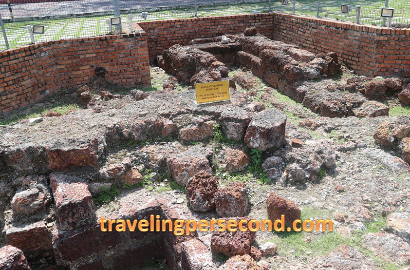 Jajaran Tembok Portugis Melaka