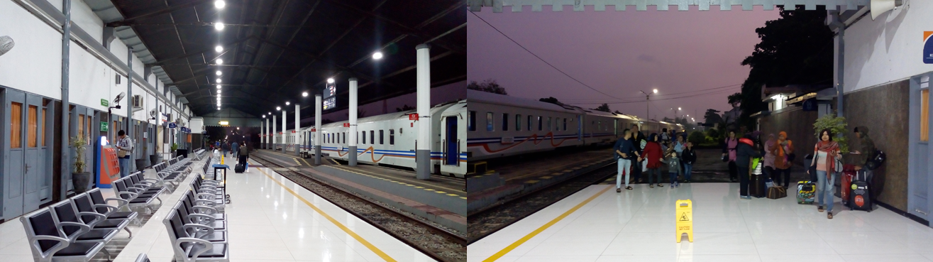 Stasiun Cilacap pagi