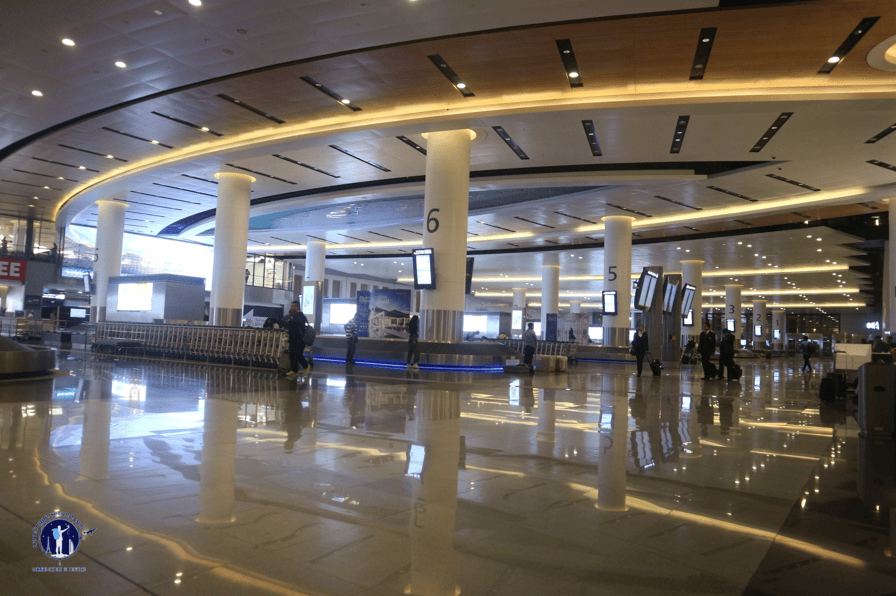 Arrival Hall Muscat International Airport